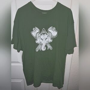 3rd official XL army green and white